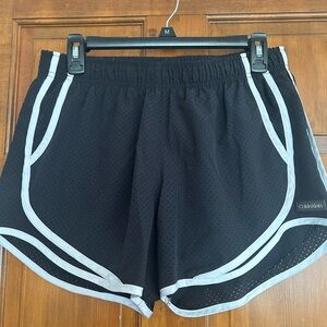 Calvin Klein Black and White Athletic Shorts